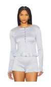 Lioness Terra Long Sleeve In Baby Blue