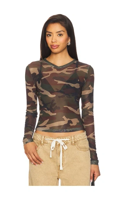 LIONESS THE BOULEVARD MESH TOP