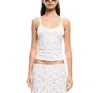 Lioness Tidal Pointelle Camisole In Foam