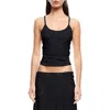 Lioness Tidal Pointelle Camisole In Black