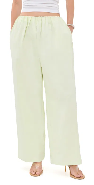 Lioness Tidekiss Pants Lime In Green