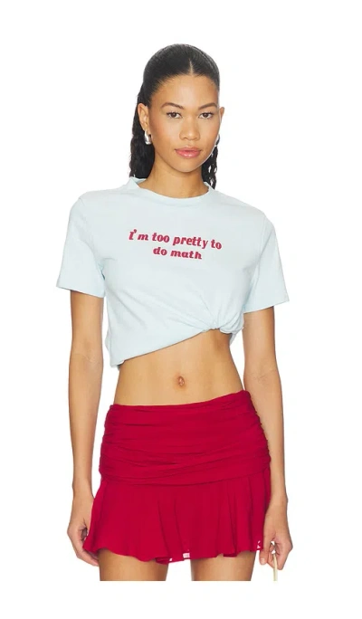 Lioness Too Pretty Tee In White