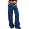 Shop Lioness Top Model Baggy Jeans In Dark Denim