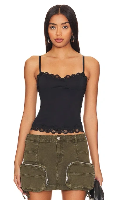 Lioness Top Model Cami In Black