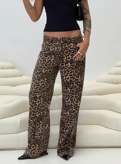 Lioness Top Model Jeans Leopard
