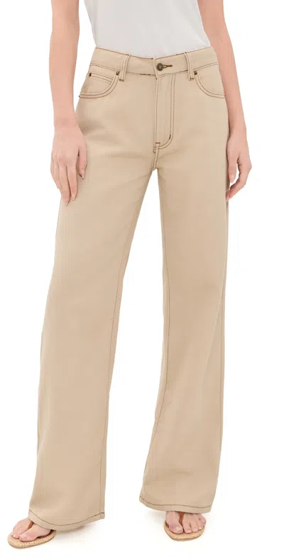 Lioness Top Model Jeans Taupe In Brown