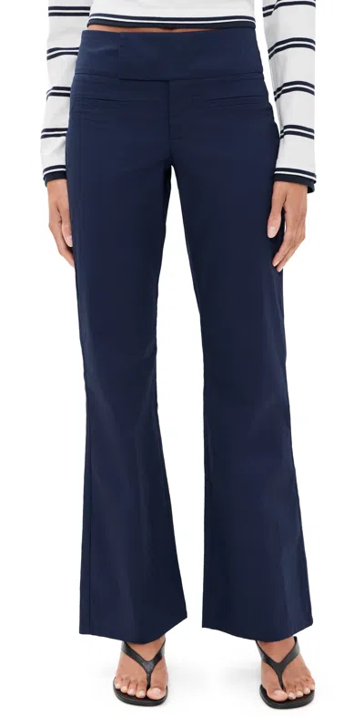 Lioness Totti Pants Navy In Blue