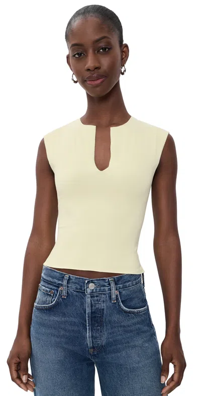 Lioness Tribeca Top Soft Lemon In Yellow