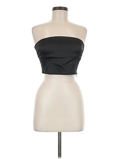 Lioness Tube Top Black Strapless Neckline Tops