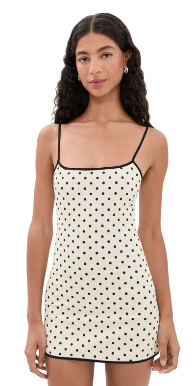 Lioness Voyage Mini Dress Moonlight Polka In Multi