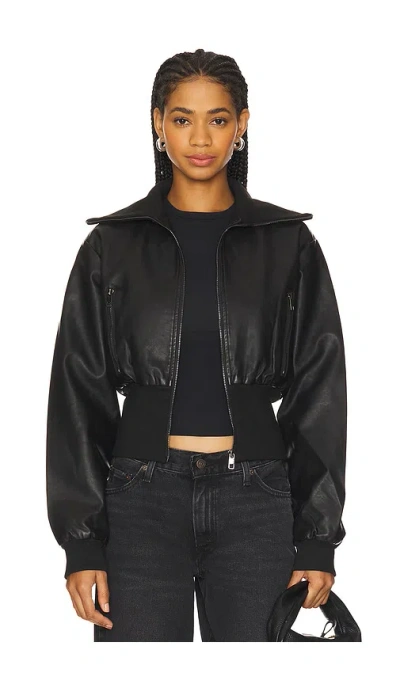 Lioness Westwood Crop Jacket In Onyx