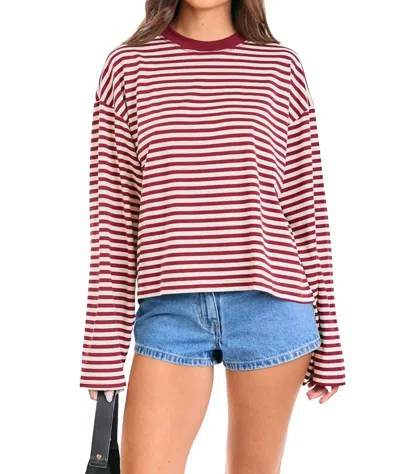 Lioness Bloom Long Sleeve Top In Multi