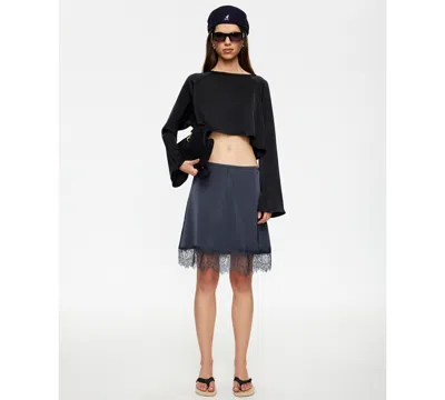 Lioness Women's A-line Pull-on Skirt In Black