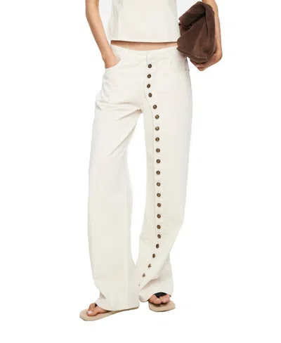 Lioness Women's Button-front Penny Pants In Multi