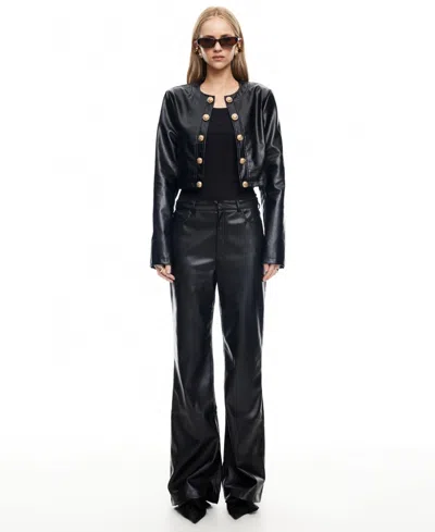 Lioness Women's Cindy Zipper-front Pants In Black