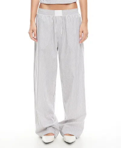 LIONESS WOMEN'S COBAIN STRIPED PANTS