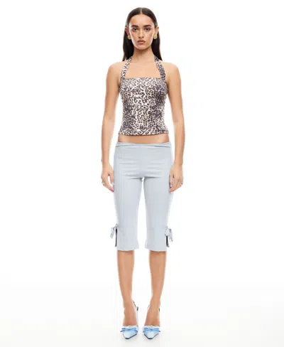 Lioness Women's Coco Pull-on Capri Pants In Gray