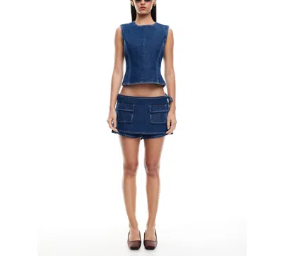 Lioness Women's Countryside Denim Crop Top