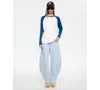 Lioness Kravitz Baseball Tee In Blue