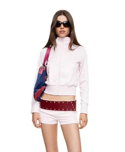 Lioness Women's Detox Stand Collar Jacket In White