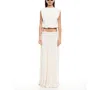Lioness Field Of Dreams Bubble Hem Crop Top