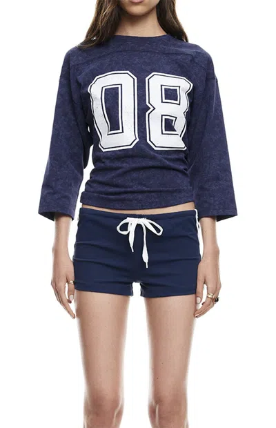 Lioness Women's Glastonbury Micro Shorts In Midnight Blue