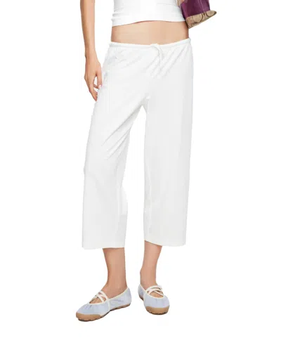 Lioness Women's Juicy Cropped Pants In White