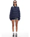 Lioness Women's Knit Button-front Sweater In Blue