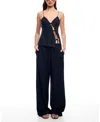 Lioness Women's Linen-blend Idyllic Pants In Blue