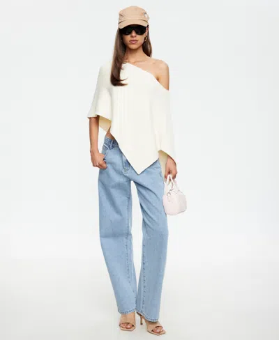 Lioness Women's Luminous Pull-on Poncho In White