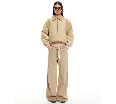 LIONESS WOMEN'S MUSE FRONT-ZIPPER JEANS