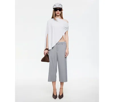 Lioness Women's Reborn Pull-on Poncho Sweater In Gray