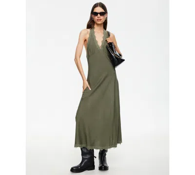Lioness Women's Sleeveless V-neck Dress In Green