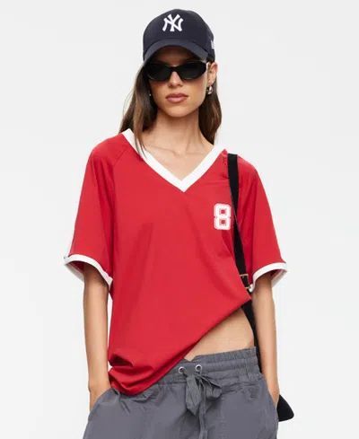 Lioness Spectate Top In Red