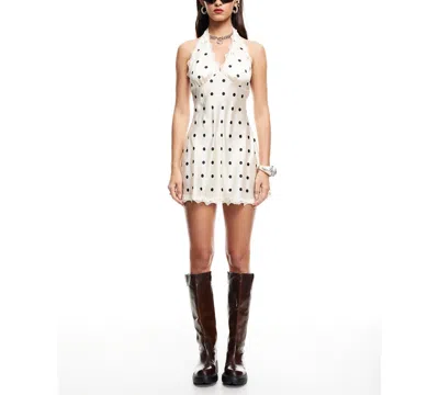Lioness Women's Stars Align Polka-dot Mini Dress