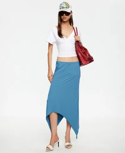 Lioness Women's Trophy Pull-on Midi Skirt In Blue