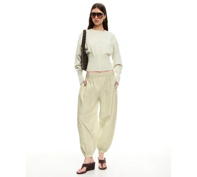 Lioness Women's Wilderness Low-rise Pull-on Pants In Neutral