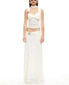 Lioness Womens In Your Dreams Textured Top Maxi Skirt