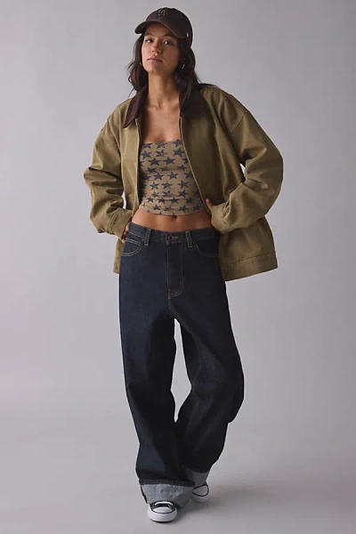 Lioness Workwear Canvas Barn Jacket In Chestnut, Women's At Urban Outfitters