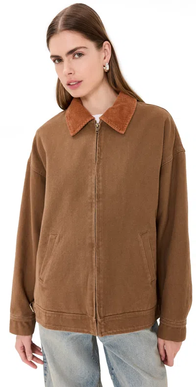 Lioness Workwear Jacket Chocolate