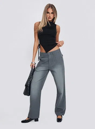 Lioness Workwear Pant In Petrol