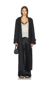 Lioness X Revolve Penny Trench Coat In Black