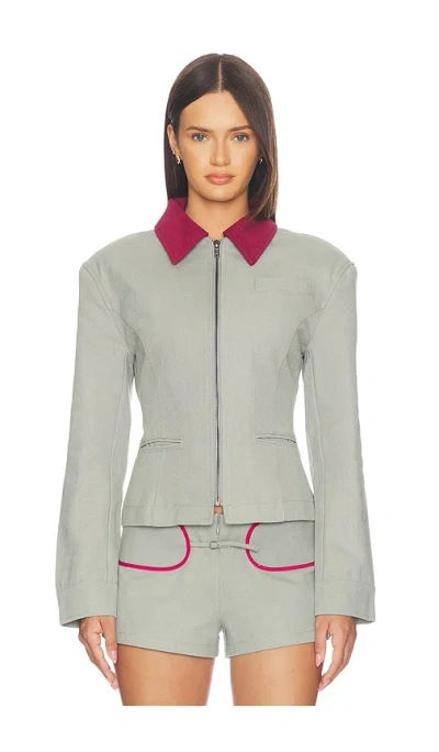Lioness X Revolve Soho Jacket In Gray