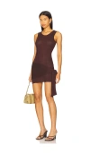 Lioness X Revolve Soleil Mini Dress In Brown