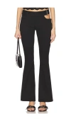 Lioness Rebel Cutout Pants In Black