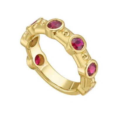 Lionheart 14k Gold Aurelia Ruby Ring
