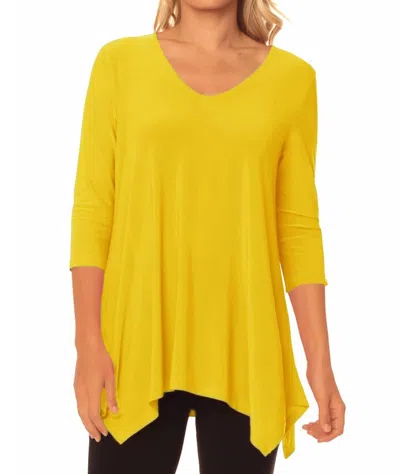 Lior Allison Tunic In Gold In Yellow