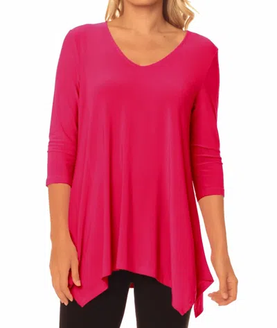 Lior Allison Tunic In Lipstick In Pink