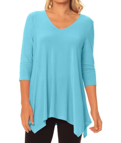 Lior Allison Tunic In Peacock Blue