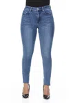 Lior High Waisted Jackie Jeans In Blue Denim In Blue